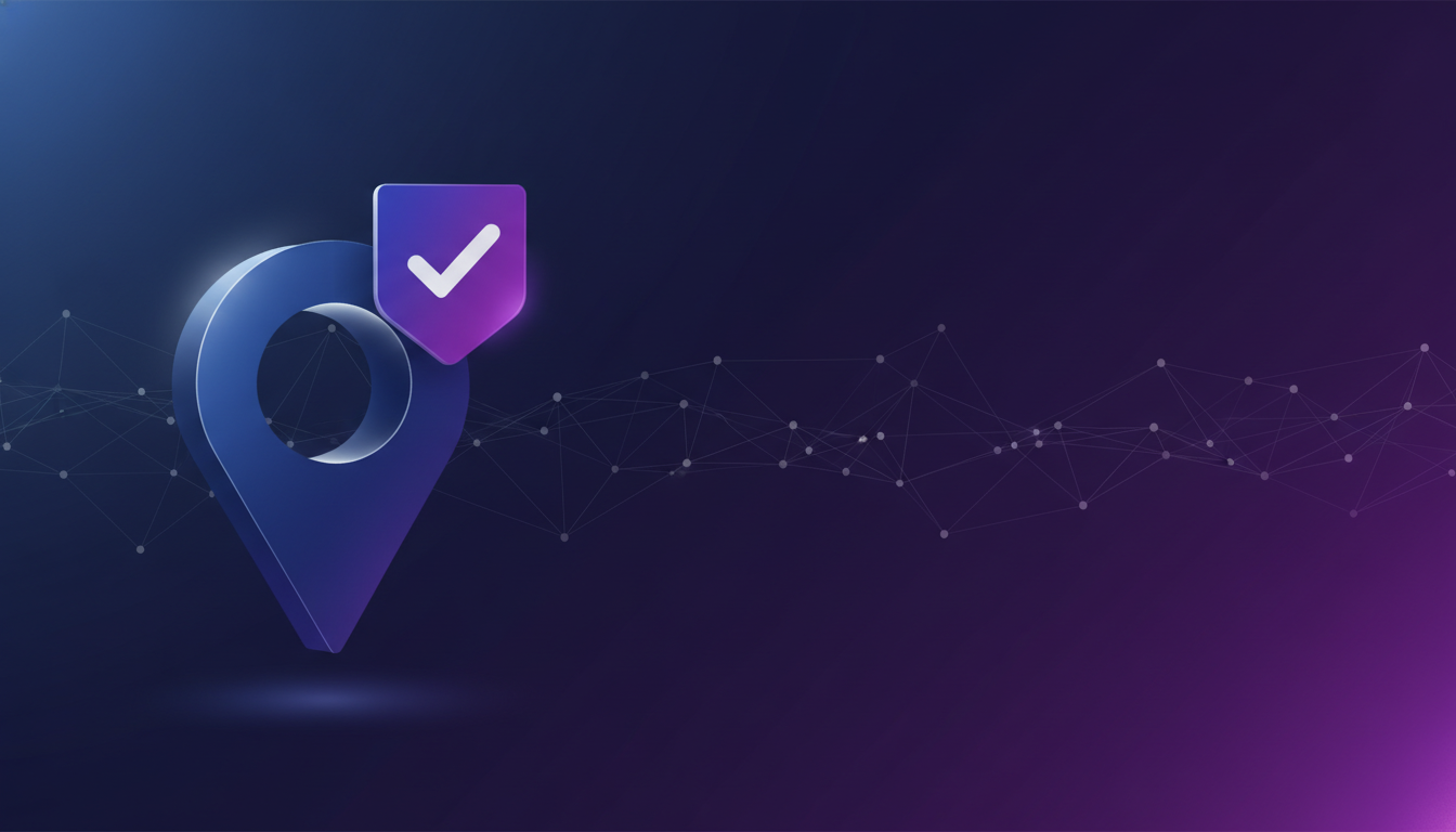 Abstract illustration representing Google local search verification and trust signals